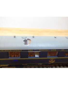 France Trains  304,  voiture salon bar  N° 4160   Le Train Bleu   CIWL 