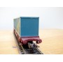 LIMA véro 302849 ,  wagon plat porte conteneurs CHIQUITA     SJ    BO