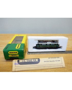 MINITRIX 51 2033,  motrice Bo Bo série Br 44  DB    Neuf  BO