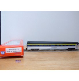 IHC  6682,  voiture lits inox ( corrugated roomette )  City of Lexington  Cheasapeake and Ohio  C&O  neuf    BO 