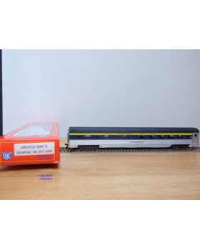 IHC  6682,  voiture lits inox ( corrugated roomette )  City of Lexington  Cheasapeake and Ohio  C&O  neuf    BO 