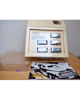 BREKINA 90383, coffret de 5 camions Cinquantenaire de l' OPEL Blitz  1 3/4  Neuf   BO  1/87   HO                      