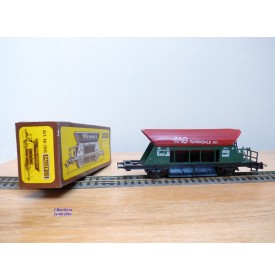 FALLER 441, wagon plat porte conteneurs  ARAL  et  ESSO  neuf   BO    