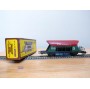 FALLER 198, wagon trémie à ballast  RUHRKOHLE  AG  neuf   BO    