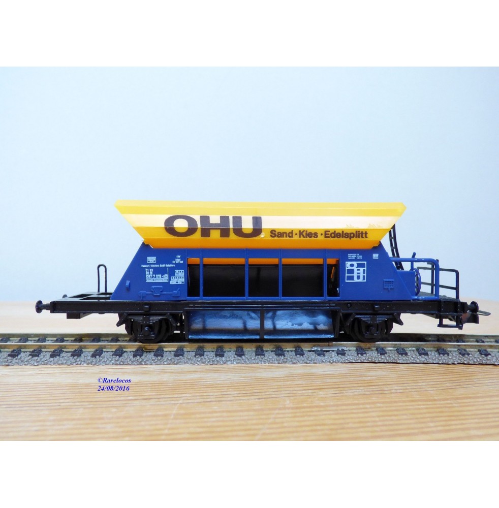 FALLER 197, wagon trémie à ballast  OHU   neuf   BO    