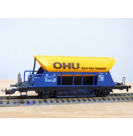 FALLER 197, wagon trémie à ballast  OHU   neuf   BO    