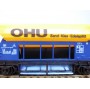 FALLER 441, wagon plat porte conteneurs  ARAL  et  ESSO  neuf   BO    