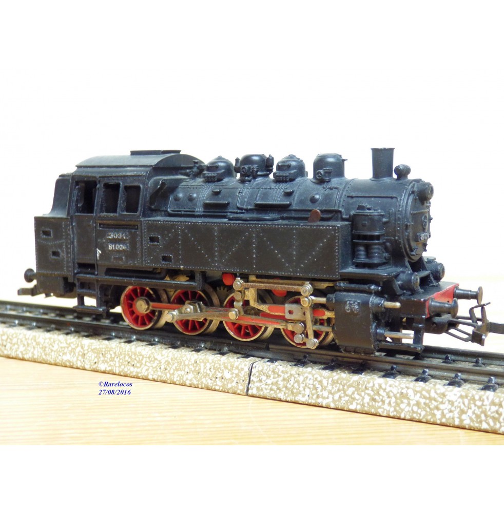 Märklin 3032 . 1,  locotender 040T  Br 81 004  DB  BO
