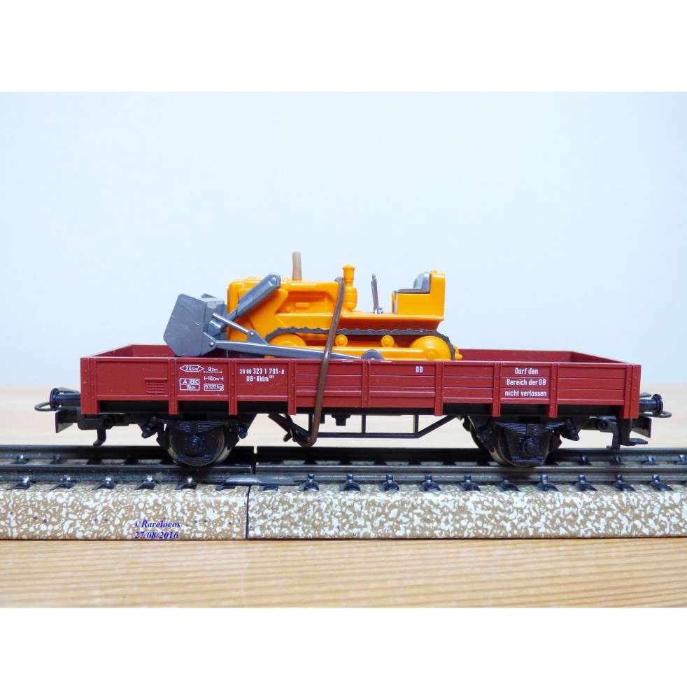 Märklin 4424, wagon   plat  type Kklm 505     DB   neuf     BO