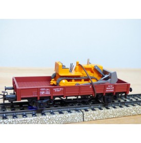 Märklin 4424, wagon   plat  type Kklm 505     DB   neuf     BO