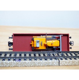 Märklin 4424, wagon   plat  type Kklm 505     DB   neuf     BO