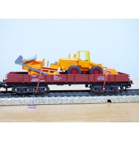 Märklin 4474 . 1, wagon   plat   type Rlmms    DB   neuf     BO