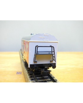 Märklin  87502 / 4415,  wagon couvert réfrigérant  Ichqrs 377 FAO SCHWARTZ    BO