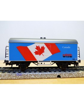 Märklin  89744 / 4415,  wagon couvert réfrigérant   CANADA Märklin Club  89  neuf    BO