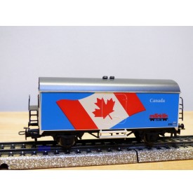 Märklin  89744 / 4415,  wagon couvert réfrigérant   CANADA Märklin Club  89  neuf    BO