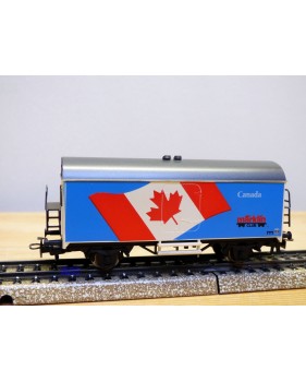 Märklin  89744 / 4415,  wagon couvert réfrigérant   CANADA Märklin Club  89  neuf    BO