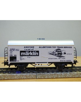 Märklin  83518 / 4415,  wagon couvert réfrigérant ALLENTOWN TOY TRAIN SERVICE   neuf    BO