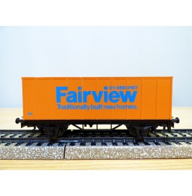 Märklin  87702 / 4481,  wagon plat porte conteneur FAIRVIEW   BO