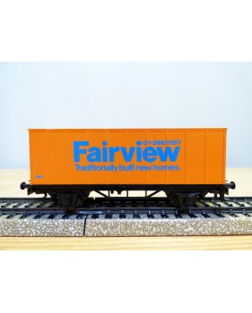 Märklin  87702 / 4481,  wagon plat porte conteneur FAIRVIEW   BO