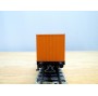 Märklin  87702 / 4481,  wagon plat porte conteneur FAIRVIEW   BO