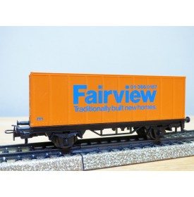 Märklin  87702 / 4481,  wagon plat porte conteneur FAIRVIEW   BO