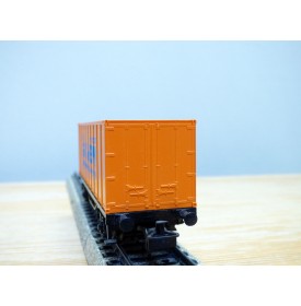 Märklin  87702 / 4481,  wagon plat porte conteneur FAIRVIEW   BO