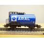 Märklin 4644, wagon citerne  unifié  ARAL  DB   BO 