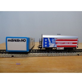 Märklin  88703 / 4415,  wagon couvert réfrigérant  LIBERTY  1886 - 1986    BO