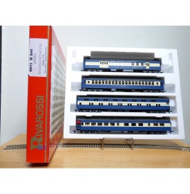 RIVAROSSI "véro" 6911 set B, coffret 4 voitures heavyweight  Blue Comet CNJ   BO