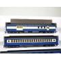 RIVAROSSI "véro" 6911 set B, coffret 4 voitures heavyweight  Blue Comet CNJ   BO