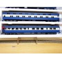 RIVAROSSI "véro" 6911 set B, coffret 4 voitures heavyweight  Blue Comet CNJ   BO