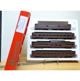 RIVAROSSI "véro" 6958 set A, coffret 4 voitures smooth side  PRR     BO