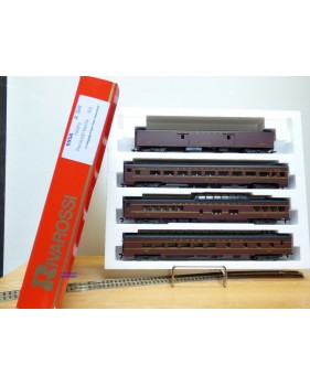 RIVAROSSI "véro" 6958 set A, coffret 4 voitures smooth side  PRR     BO