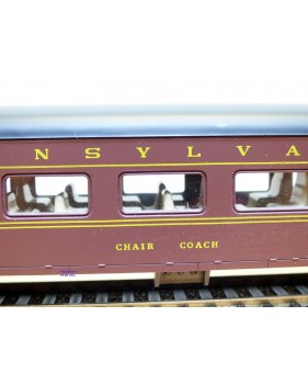 RIVAROSSI "véro" 6958 set A, coffret 4 voitures smooth side  PRR     BO