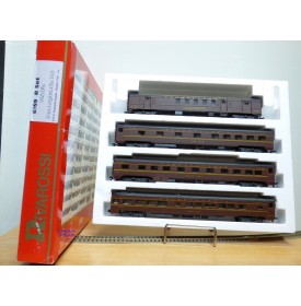 RIVAROSSI "véro" 6959 set B, coffret 4 voitures smooth side  PRR     BO