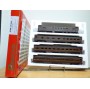 RIVAROSSI "véro" 6959 set B, coffret 4 voitures smooth side  PRR     BO