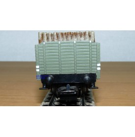 Märklin ancien  311 H b (g) . 7 wagon tombereau chargé bois DB BO