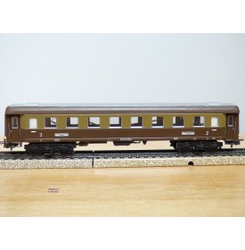 MÄRKLIN  4036,  rare voiture 2 Kl. type Bz  avec éclairage   FS  BO