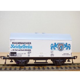 FLEISCHMANN 5046, wagon couvert type Hkqrs  KULMBACHER REICHELBRÄU   DB   neuf   BO 