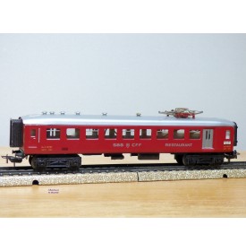 MÄRKLIN   4035,  voiture restaurant à pantographe    SBB    BO 