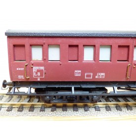 FranceTrains 142 B, voiture dortoir  ( ex  type Ty  NORD )  SNCF   BO  