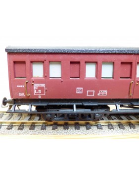 FranceTrains 142 B, voiture dortoir  ( ex  type Ty  NORD )  SNCF   BO  