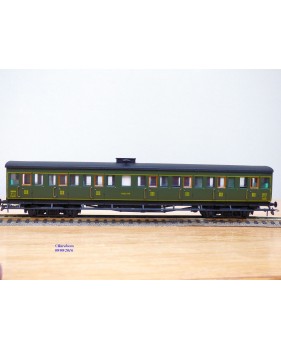 FranceTrains 123, voiture à portières latérales à bogies de 3 ème classe   type Ty  NORD   NORD   BO  