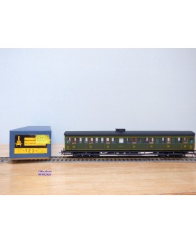 FranceTrains 123, voiture à portières latérales à bogies de 3 ème classe   type Ty  NORD   NORD   BO  