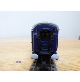 France Trains  304,  voiture salon bar  N° 4160   Le Train Bleu   CIWL 