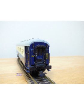 France Trains  312,  voiture Pullman cuisine -salon de 1 ère classe type Côte d'Azur   N° 4131  CIWL   BO