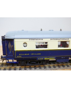 France Trains  312,  voiture Pullman cuisine -salon de 1 ère classe type Côte d'Azur   N° 4131  CIWL   BO
