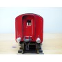 HAG 810 . 3,  Voiture allégée  type C40 (Leichtstahlwagen) 3 Kl.  rouge  SBB  BO