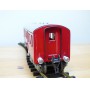 HAG 810 . 3,  Voiture allégée  type C40 (Leichtstahlwagen) 3 Kl.  rouge  SBB  BO