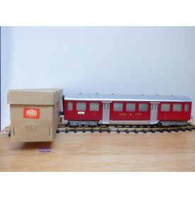 HAG 810 . 3,  Voiture allégée  type C40 (Leichtstahlwagen) 3 Kl.  rouge  SBB  BO